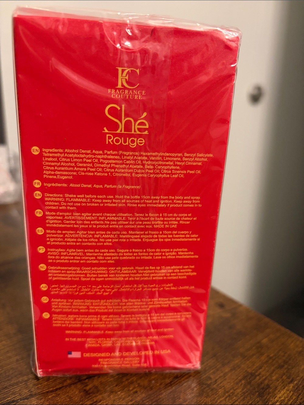 Shé Rouge for Women – Red Eau de Parfum - Picture 2 of 5